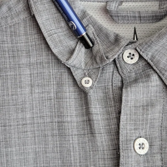 NWOT Habit Men's Active Watersports Fishing Quick Dry UPF 40+ Shirt, Size Small - Picture 2 of 10